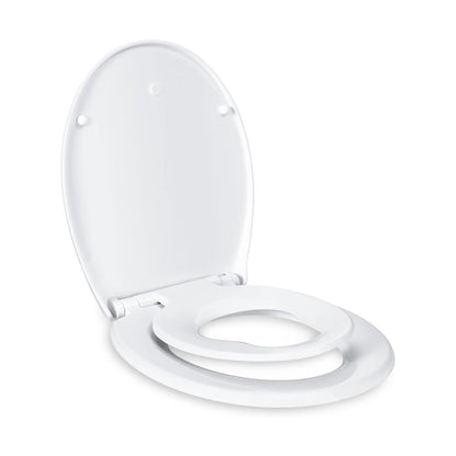 Abattant WC familial 2-en-1 (enfant + adulte)