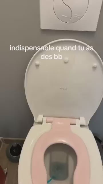 Abattant WC familial 2-en-1 (enfant + adulte)